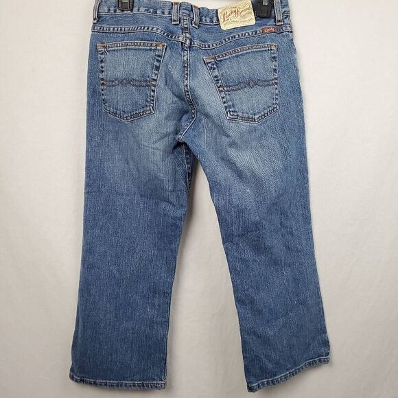 Lucky Brand Sz 8/29 Stretch Easy Rider Denim Capri - Picture 4 of 12